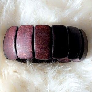 🤎 NWT Wooden Stretchy Bangle Bracelet 🤎